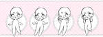F2U CHIBI +mermaids bases by Bai-Jiu
