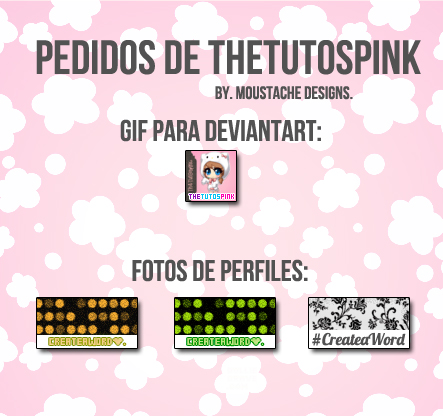 Pedidos de Thetutospink.