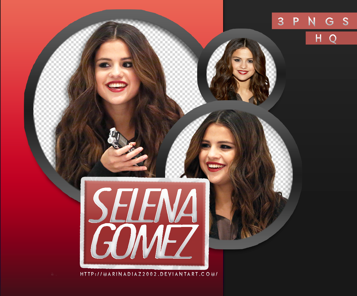 Pack PNG - Selena Gomez #3 by MarinaDiaz2002 on DeviantArt