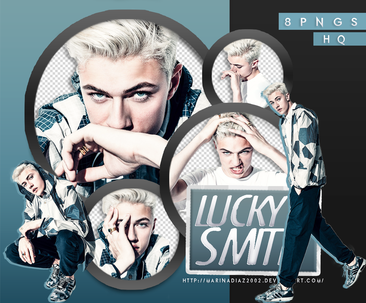 Pack PNG - Lucky Blue Smith #9