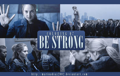 PSD COLORING 07 - [Be Strong]