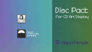 Disc Pack for CD Art Display