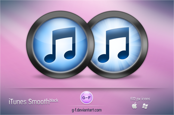 iTunes Smooth Black