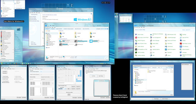 Aero Metro for Windows 8.1.1 (Nov 6, '14) by Double-Rainbow-Ei8ht, visual art