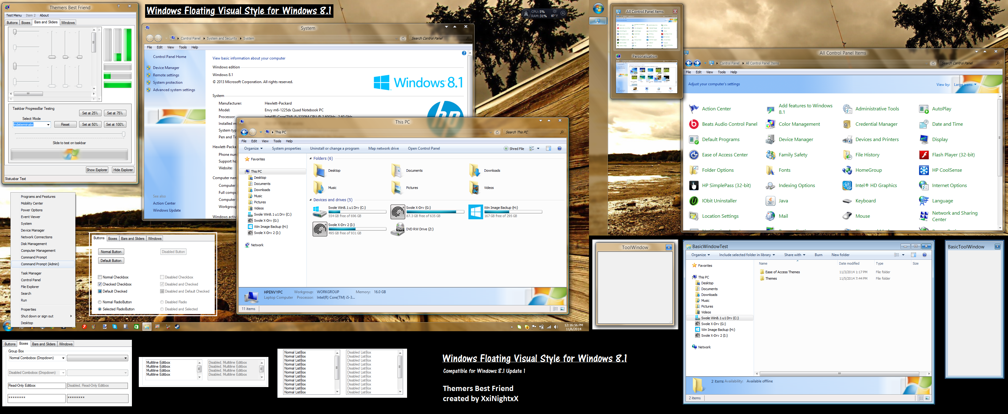 Windows Floating VS for Windows 8.1.1 (Nov 6, '14)