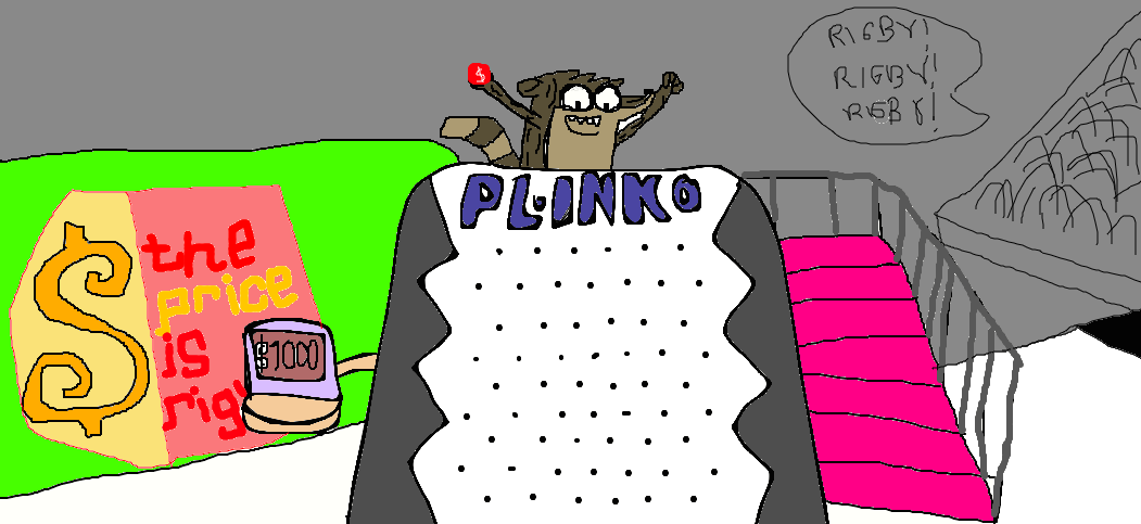 Rigbone playin' Plinko