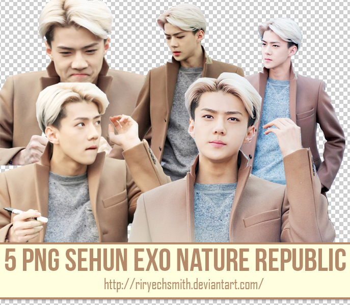 Sehun PNG PACK Nature Republic