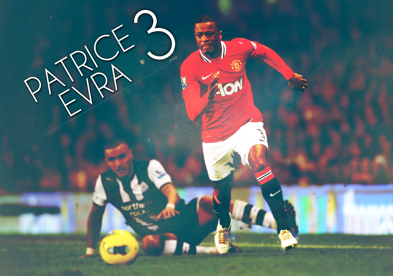 Patrice Evra Wallpaper. by Waq1 on DeviantArt
