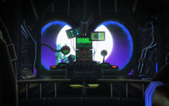 MMD Cortex's Airship (Interior) DL