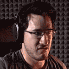 Markiplier Scared in Five Nights at Freddy's - GIF