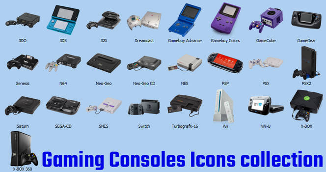 Consoles Icons Collection