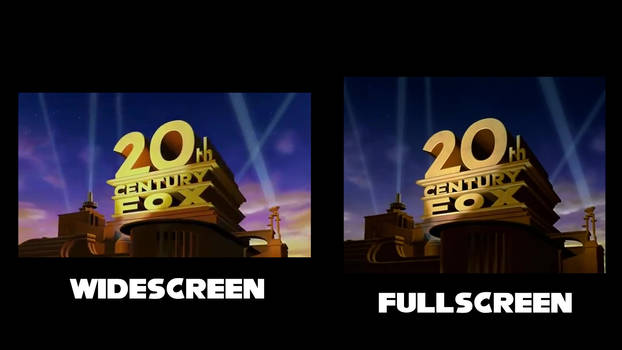 20th Century Fox (1994) Widescreen vs Fullscreen by