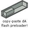 dA copy paste flash pre-loader