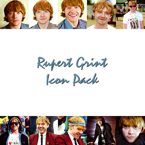 Rupert Grint Icon Pack 1 by Rupertismagic on DeviantArt