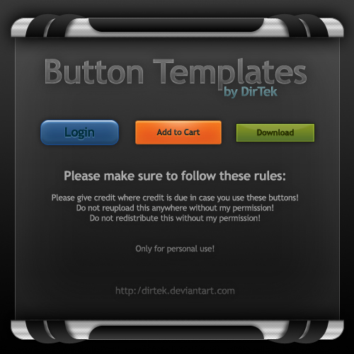 Button Templates Pack 01