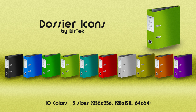 Dossier Icons Pack