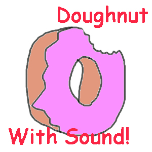 Doughnut with sound