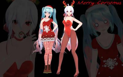 .: MMD Christmas Models download :.