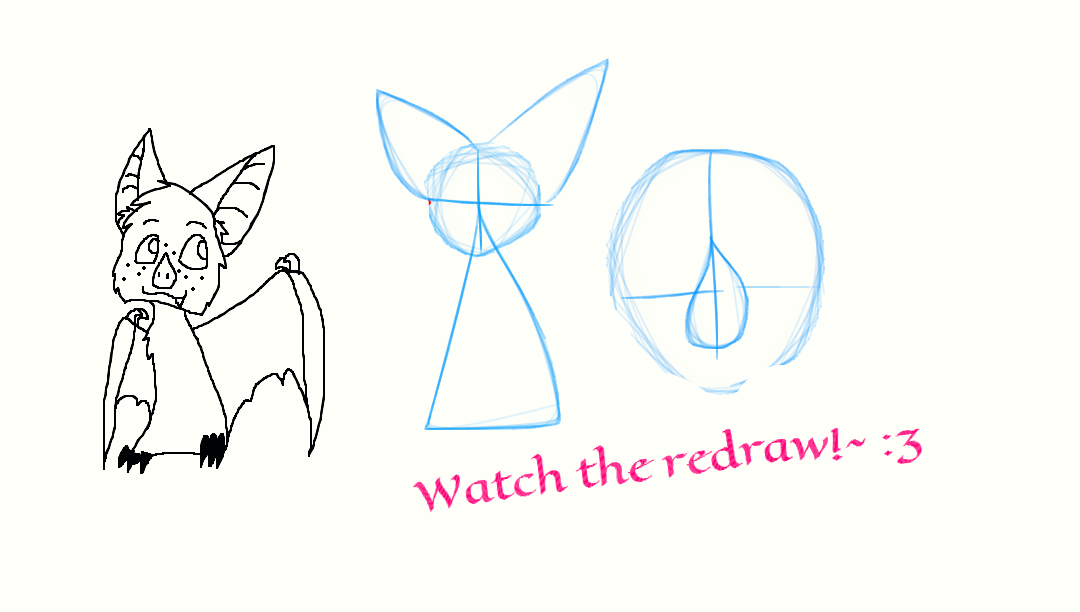 How to draw Pear the Bat by MoonlightEcko on DeviantArt