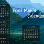 Poor Man's Calendar