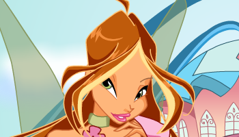 Winx Club Flora Dress Up