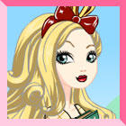 Ever After High Apple White Dress Up by heglys on DeviantArt