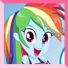 MLPEG Miss Loyalty Rainbow Dash Dress Up