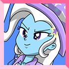 Trixie and The Illusions Coloring Game