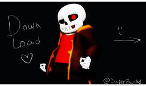 MMD Underfell Sans 2.0 Model NEW [DL DOWN, READ]