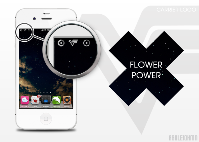 Flower Power Carrier Logo