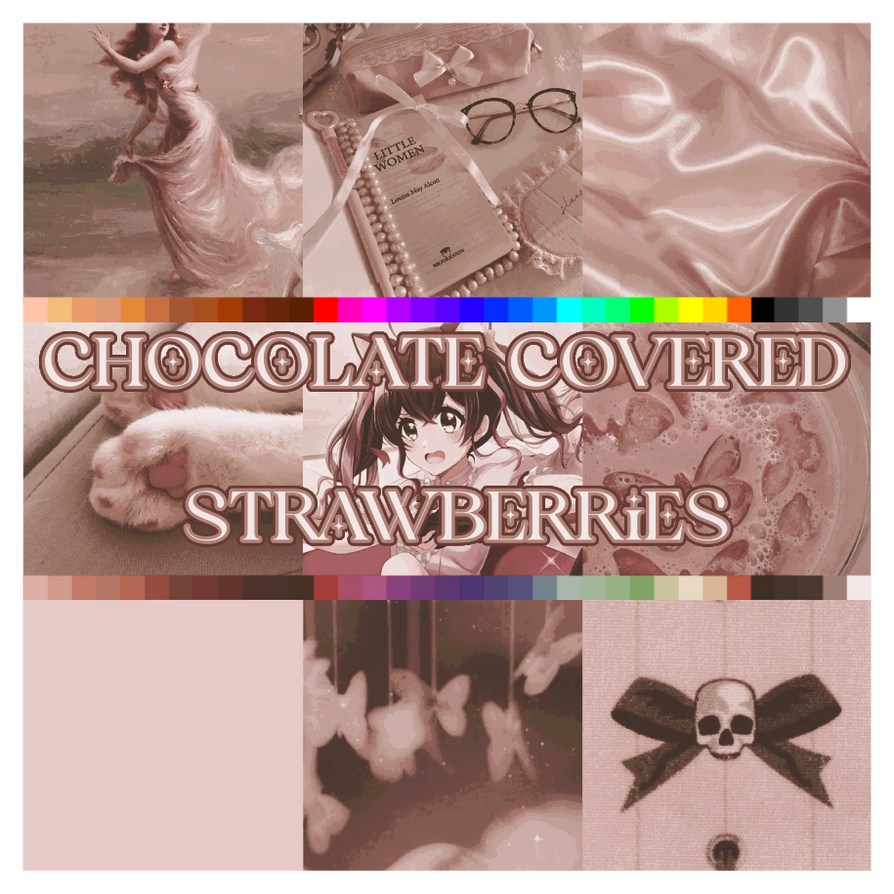 Chocolate Covered Strawberries by bunnipng on DeviantArt