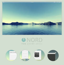 GNOME Shell: Nord