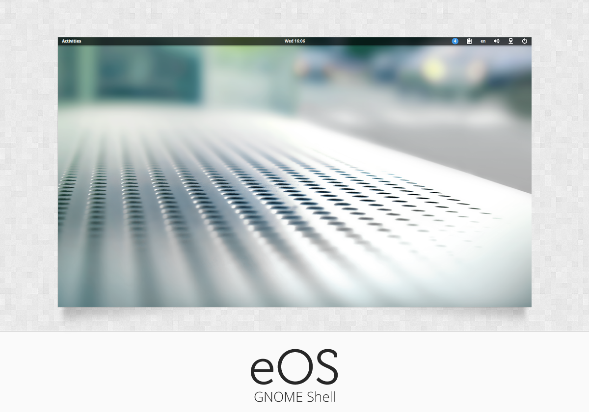 GNOME Shell: eOS by 0rAX0