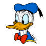 Donald Duck: digital sketch