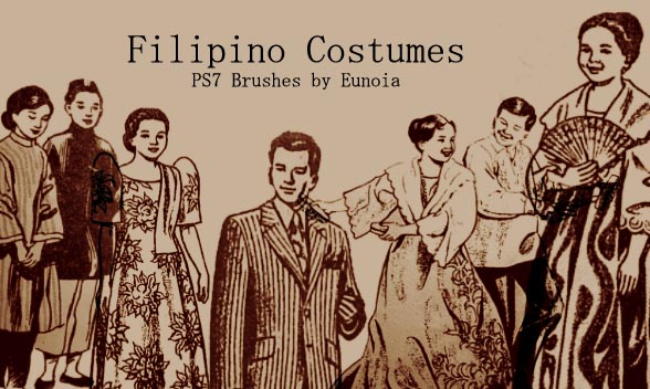 Brush - Filipino Costumes