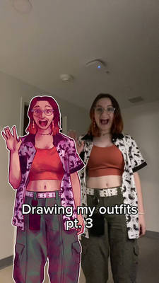Drawing My Outfits 3