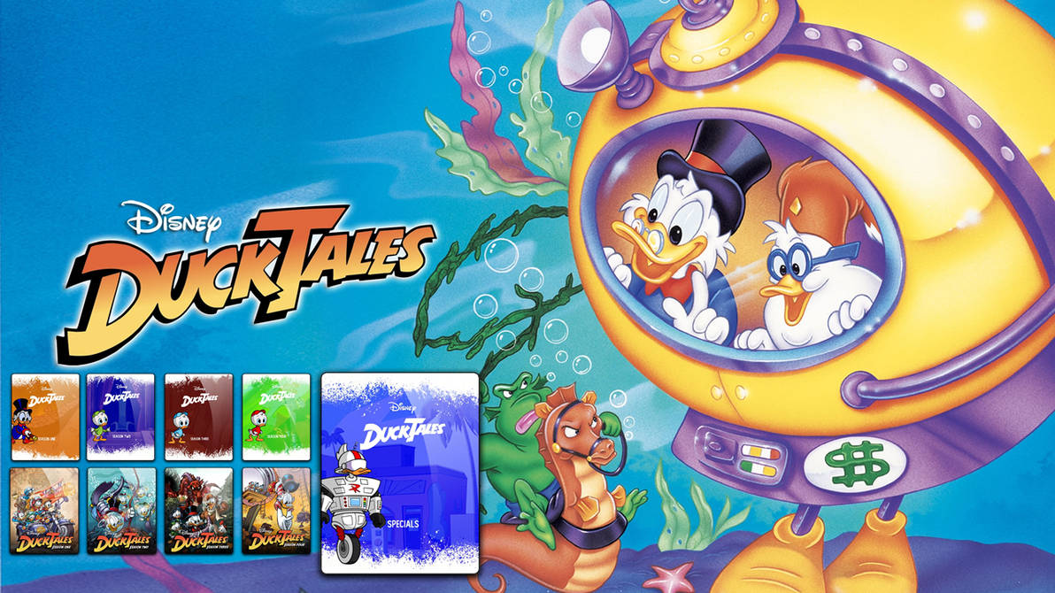 Duck Tales Season Box Style (1997) by rajeshinfy on DeviantArt