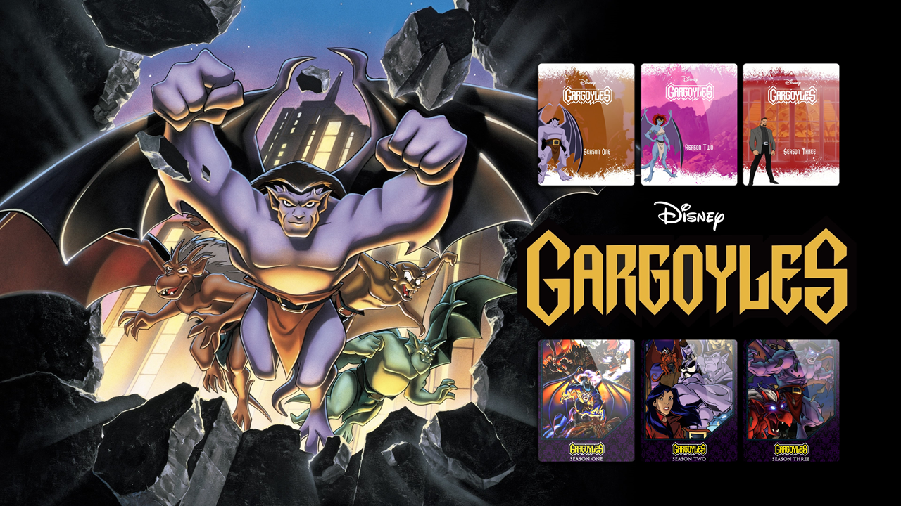 Gargoyles Season Box Style by rajeshinfy on DeviantArt