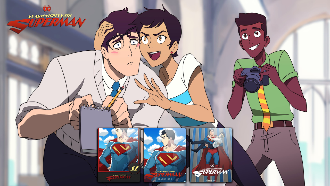 My Adventures With Superman Season Box Style by rajeshinfy on DeviantArt