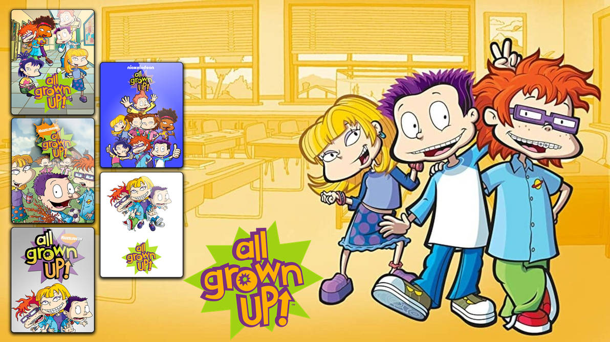 Rugrats All Grown Up Box Style by rajeshinfy on DeviantArt