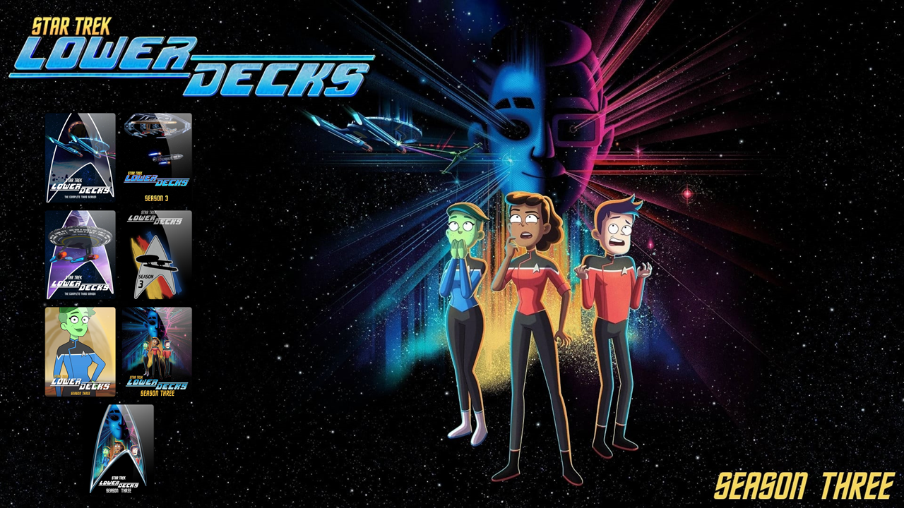 Star Trek Lower Decks Season Box Style 03 by rajeshinfy on DeviantArt