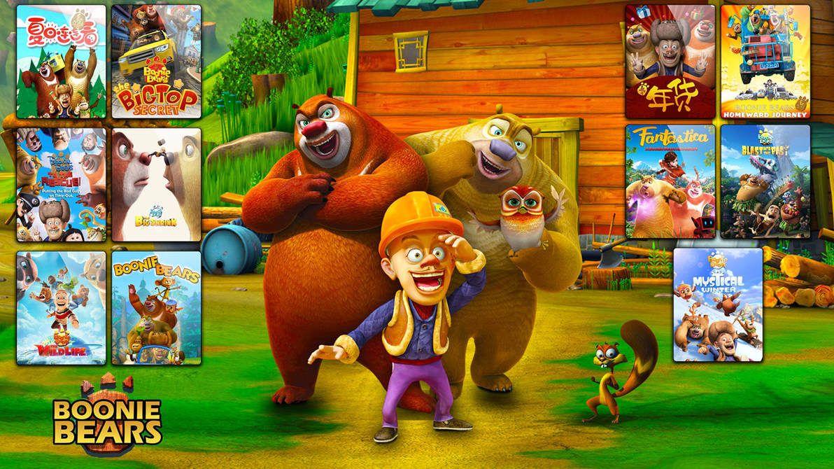 Boonie Bears Box Style by rajeshinfy on DeviantArt