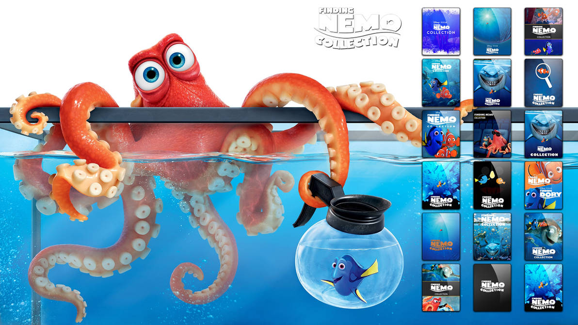 Finding Nemo Collection Box Style by rajeshinfy on DeviantArt