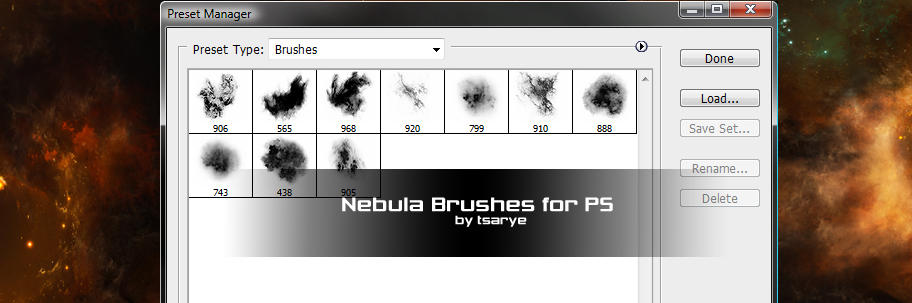 Resource Pack 4 Nebula Brushes by GlennClovis on DeviantArt