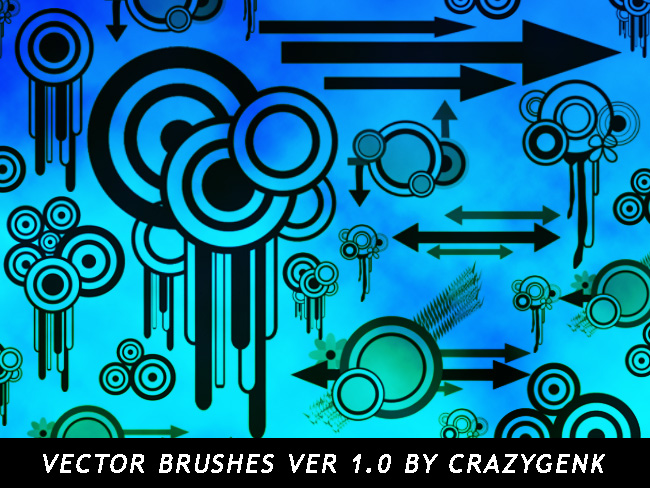 Free Vector Brushes Ver. 1.0