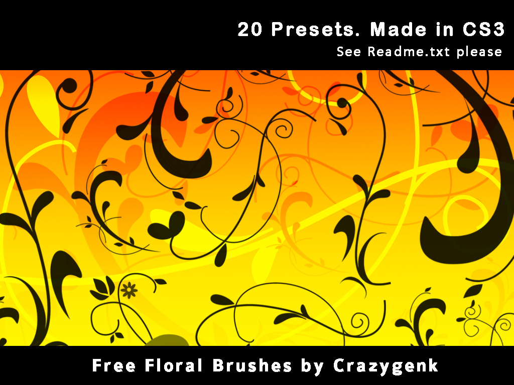 Free Floral Brushes