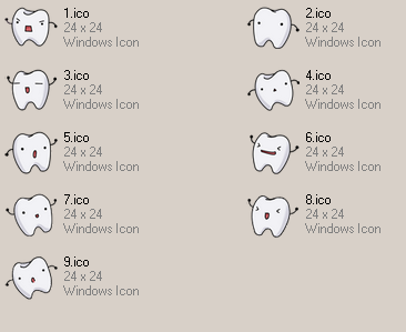 teeth icons