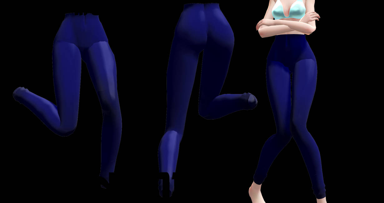 Mmd Ripped Jeans MMD High Waisted Skinny Jeans Download by Panda-MMD on DeviantArt