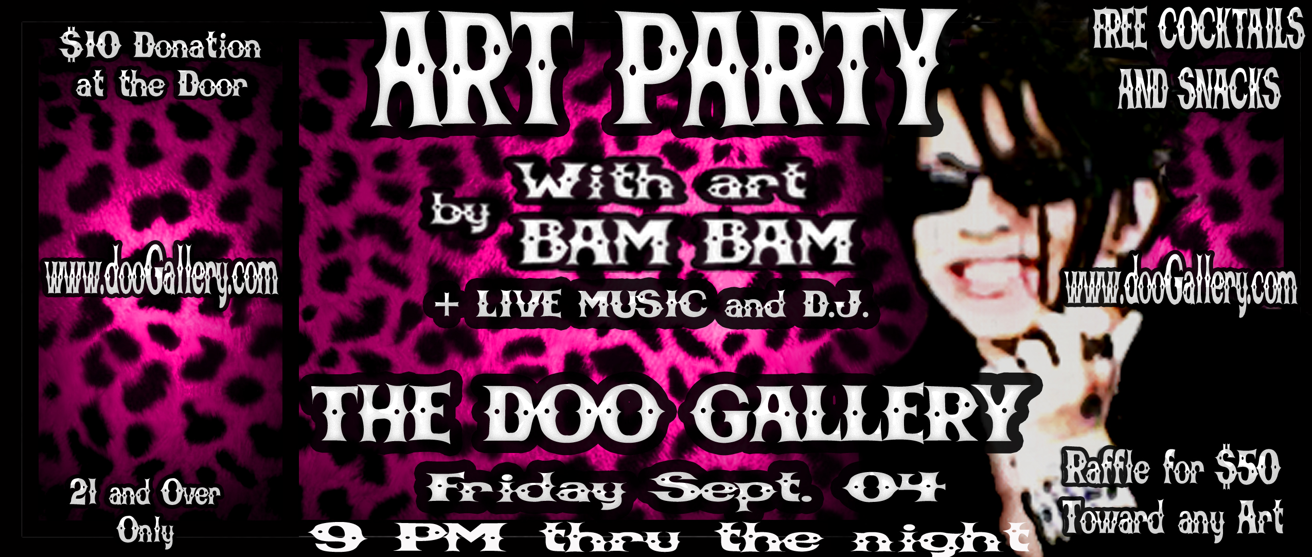 BAM BAM'S ART SHOW