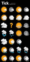tick weather icons
